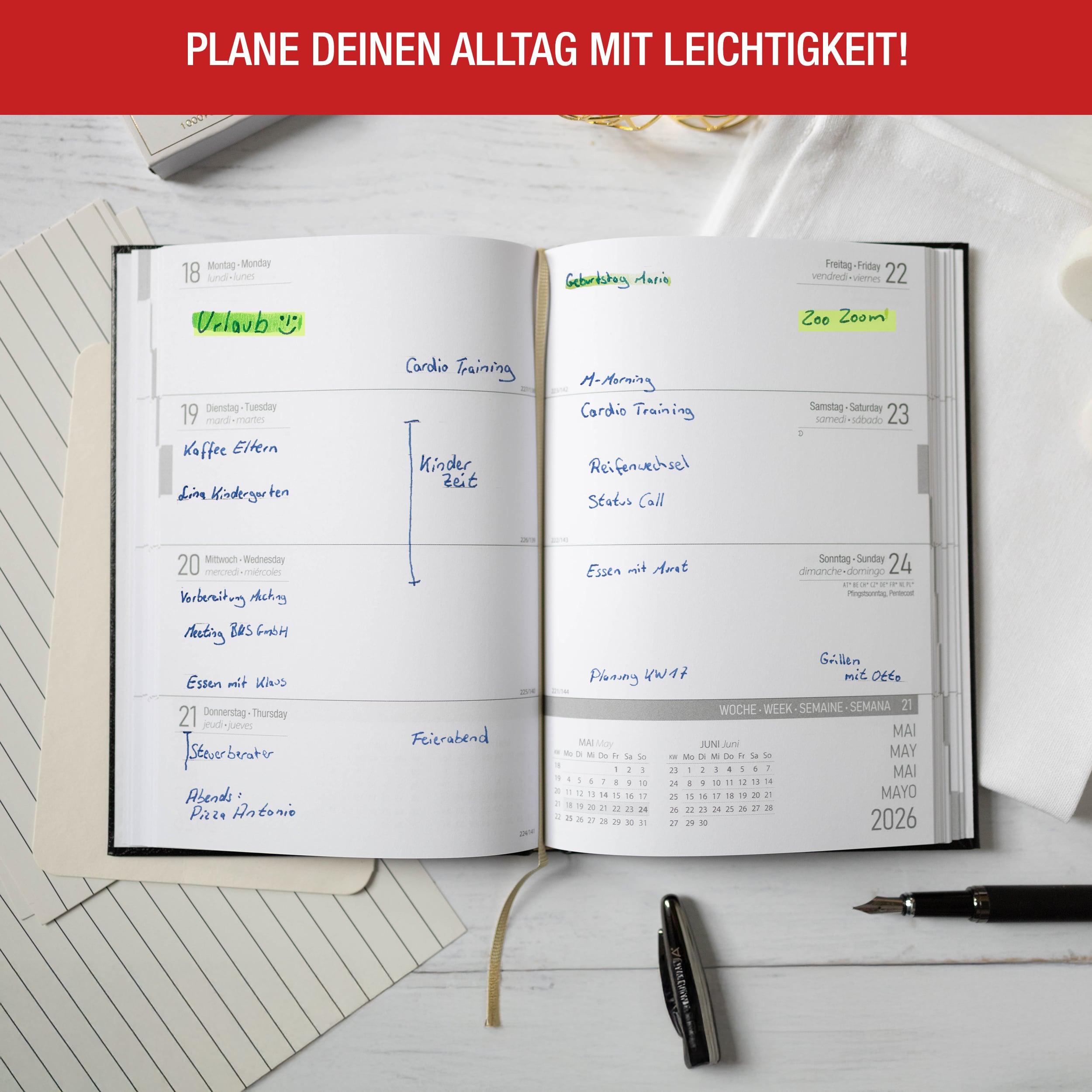 Buchkalender 2026 A5 PlanWise Buchkalender 2026 A5 PlanWise
