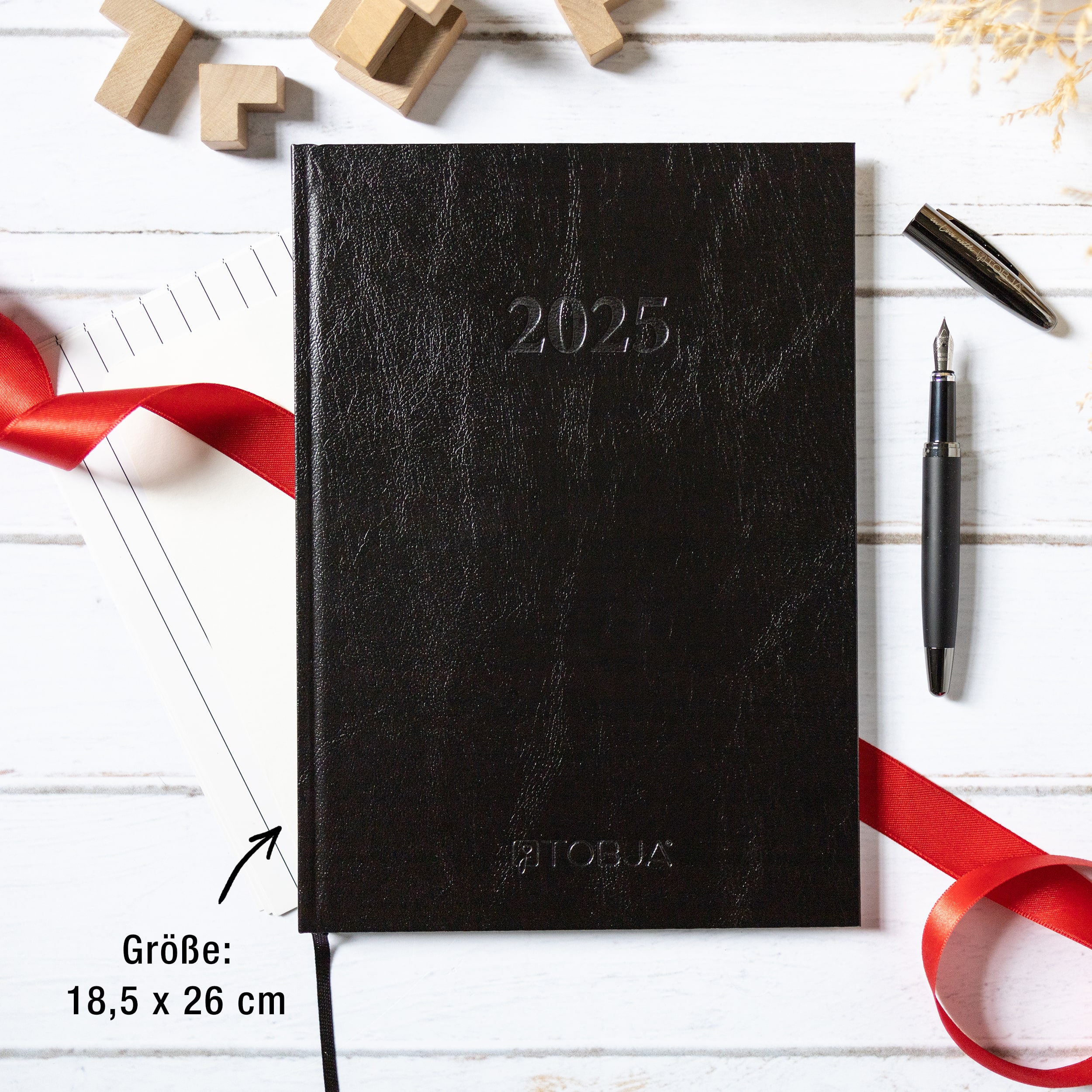 Buchkalender 2025, große Schrift Buchkalender 2025, große Schrift