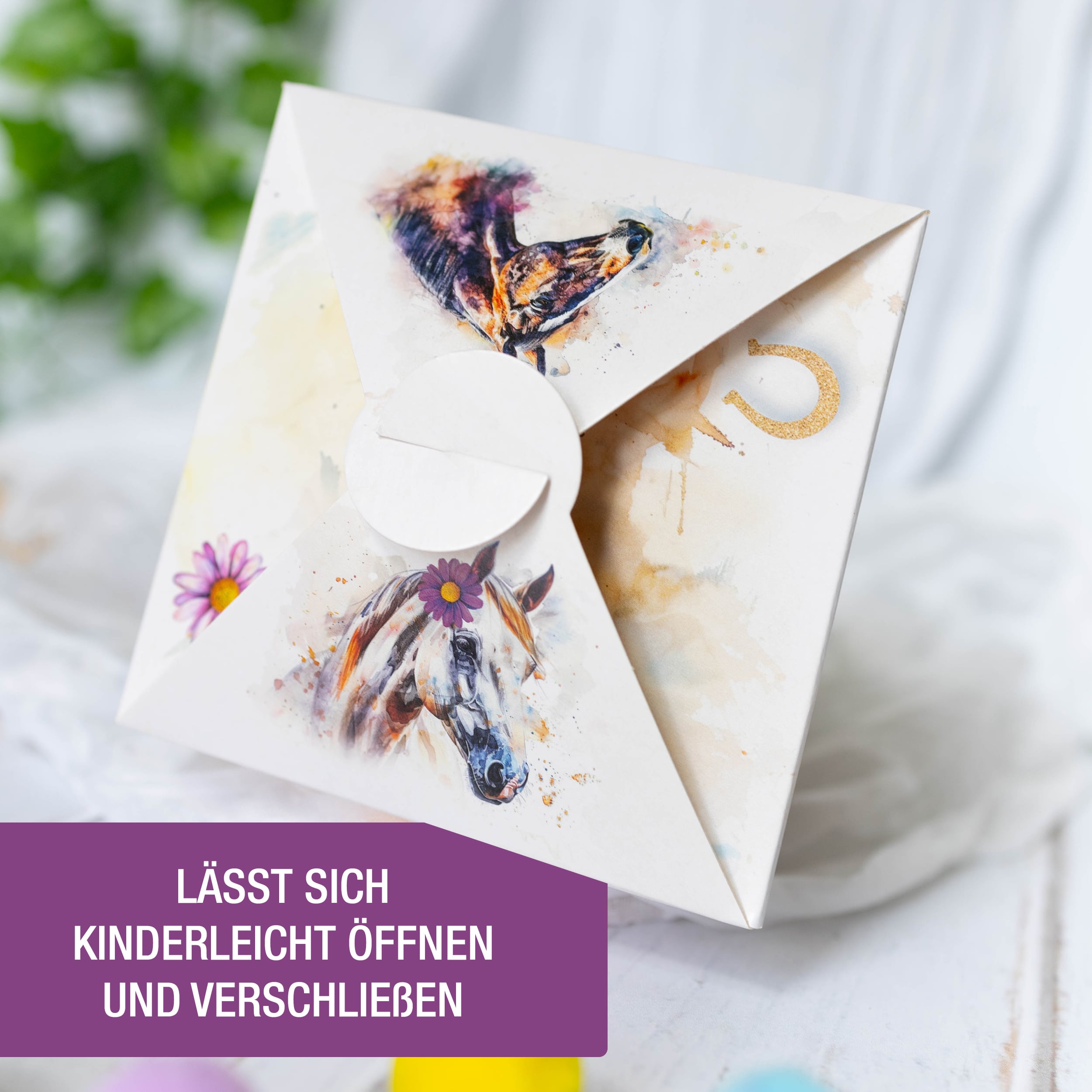 Mini Schultüte Pferd