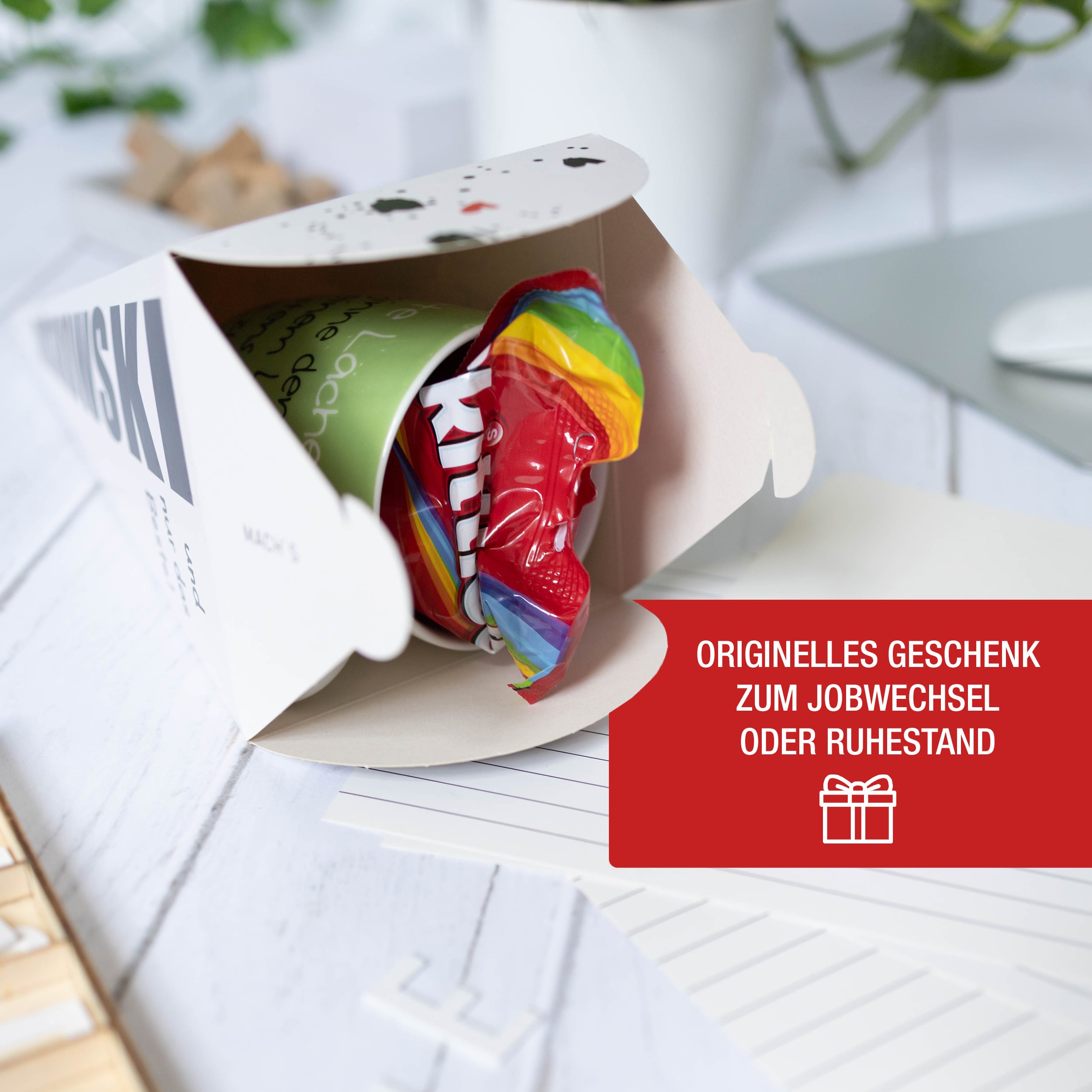 Abschieds-Schultüte für Kollegen