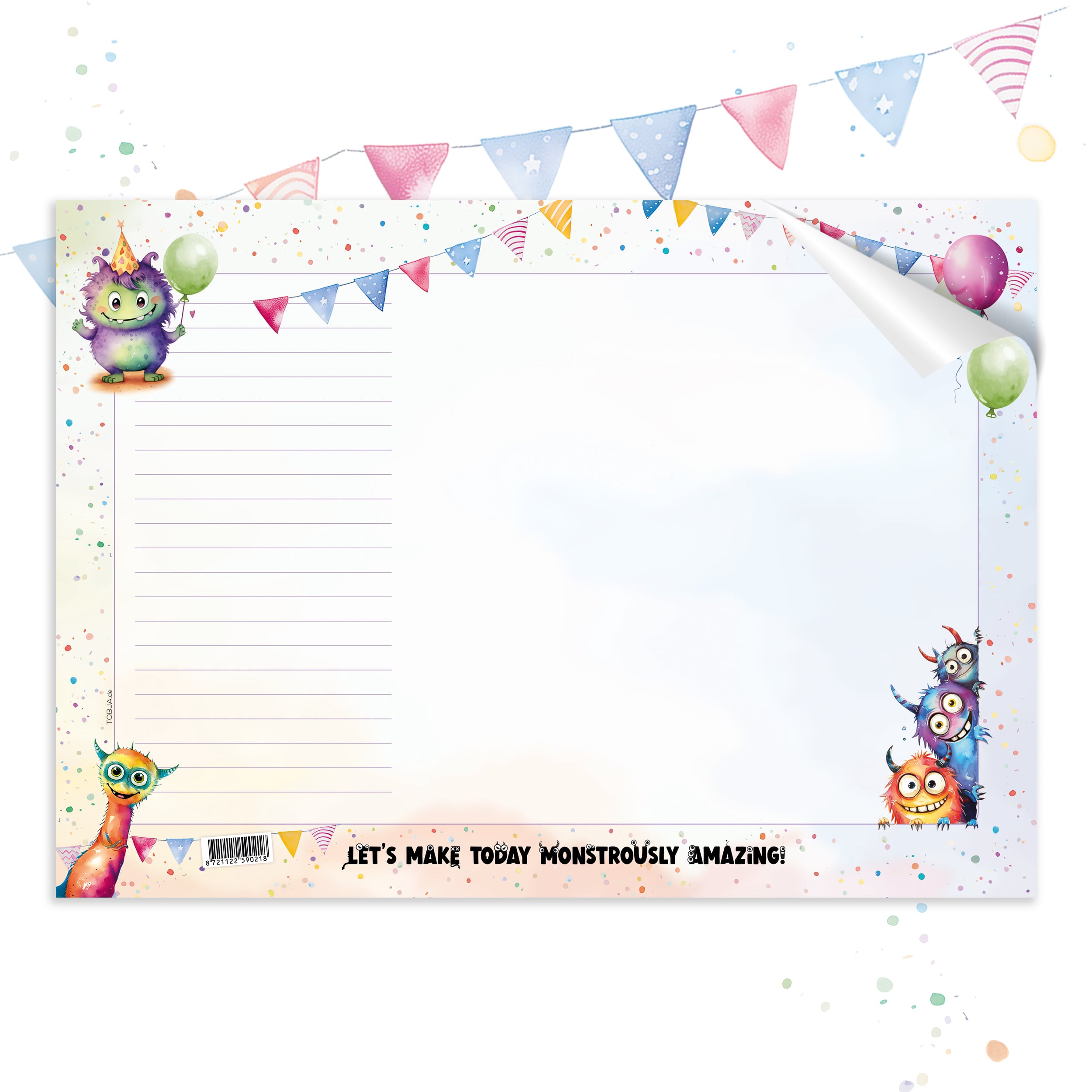 A3 Monster Schreibtischunterlage