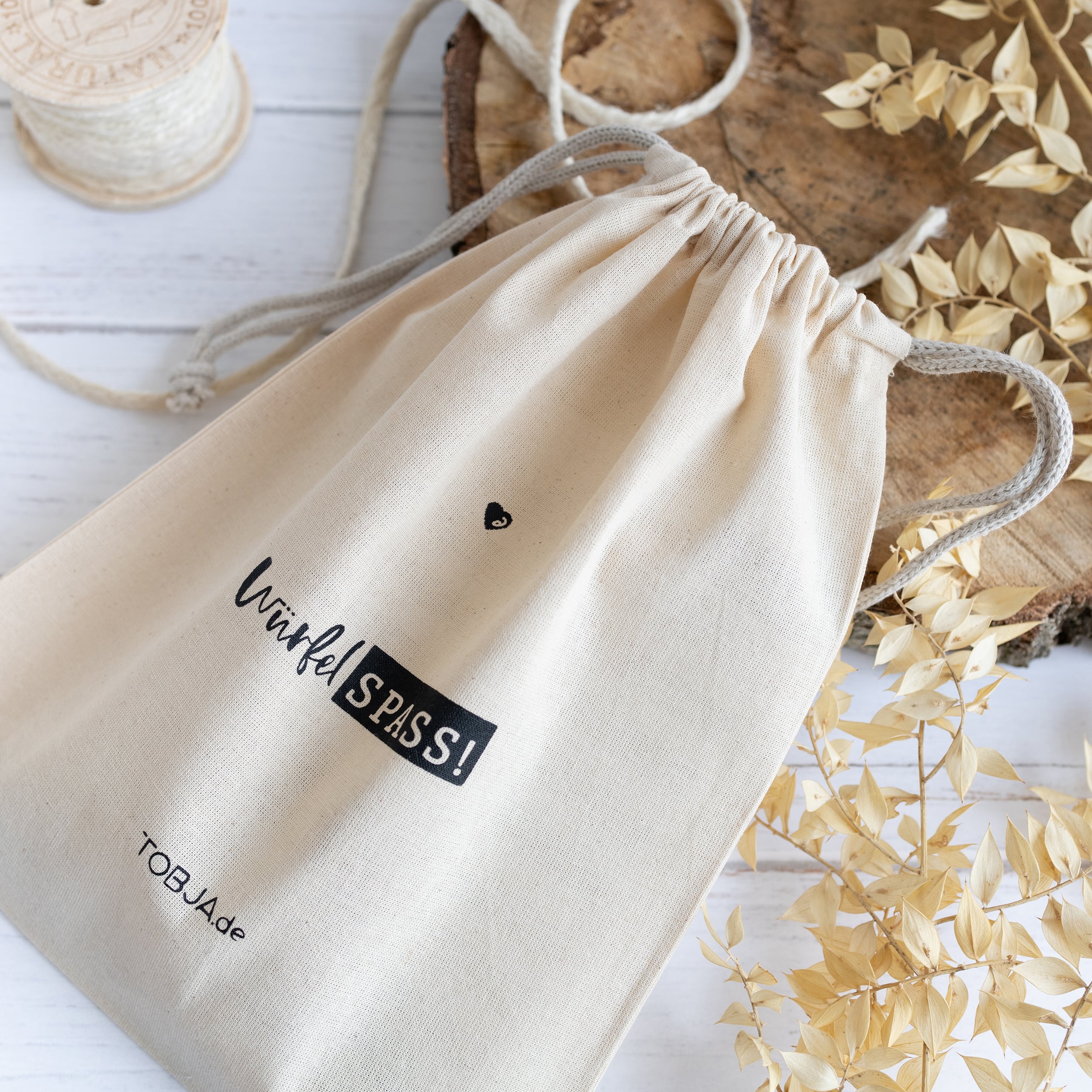 Würfelspiel Set "Blöcke, Würfel & Beutel"