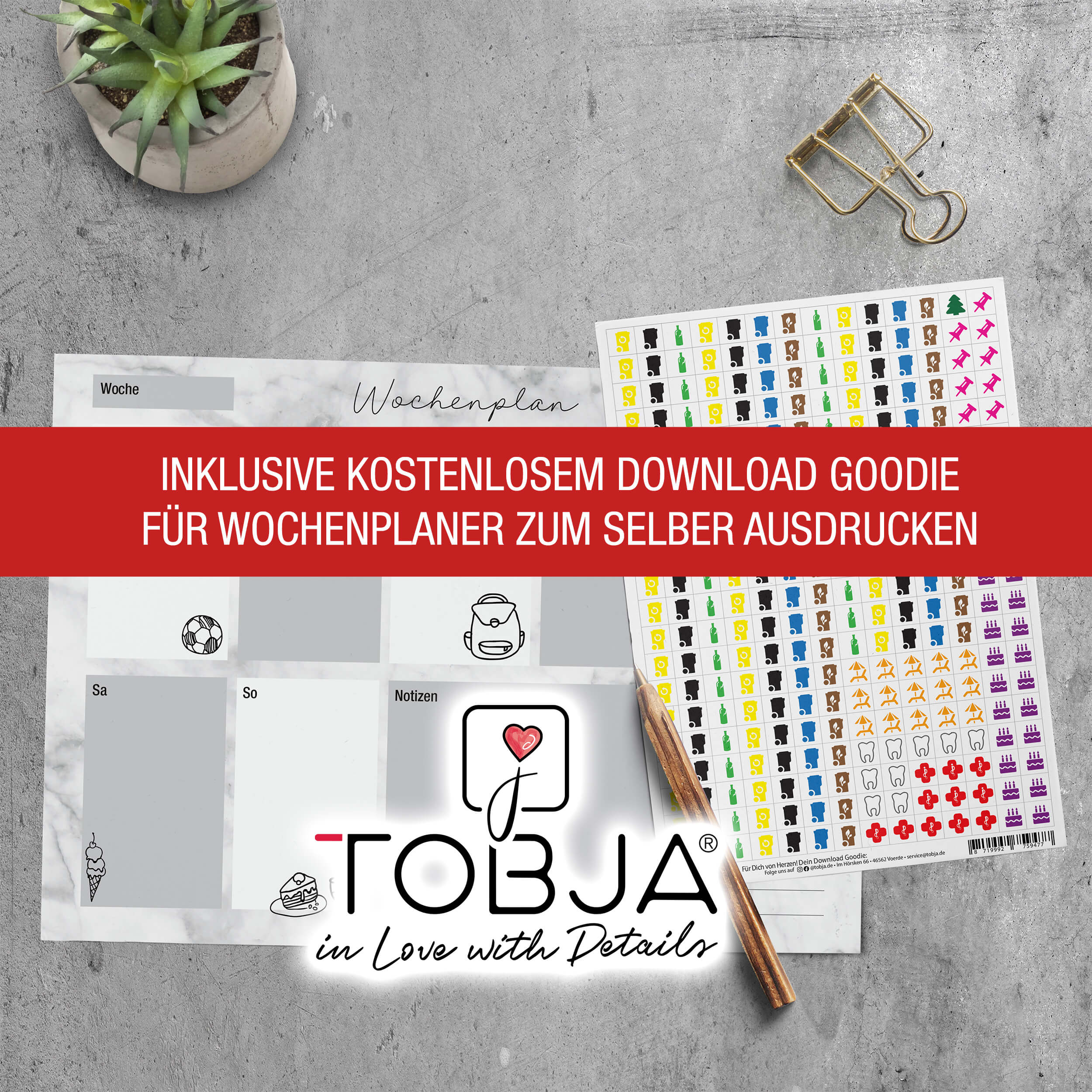 Sticker für Kalender "Sticky Infos" Sticker für Kalender "Sticky Infos"
