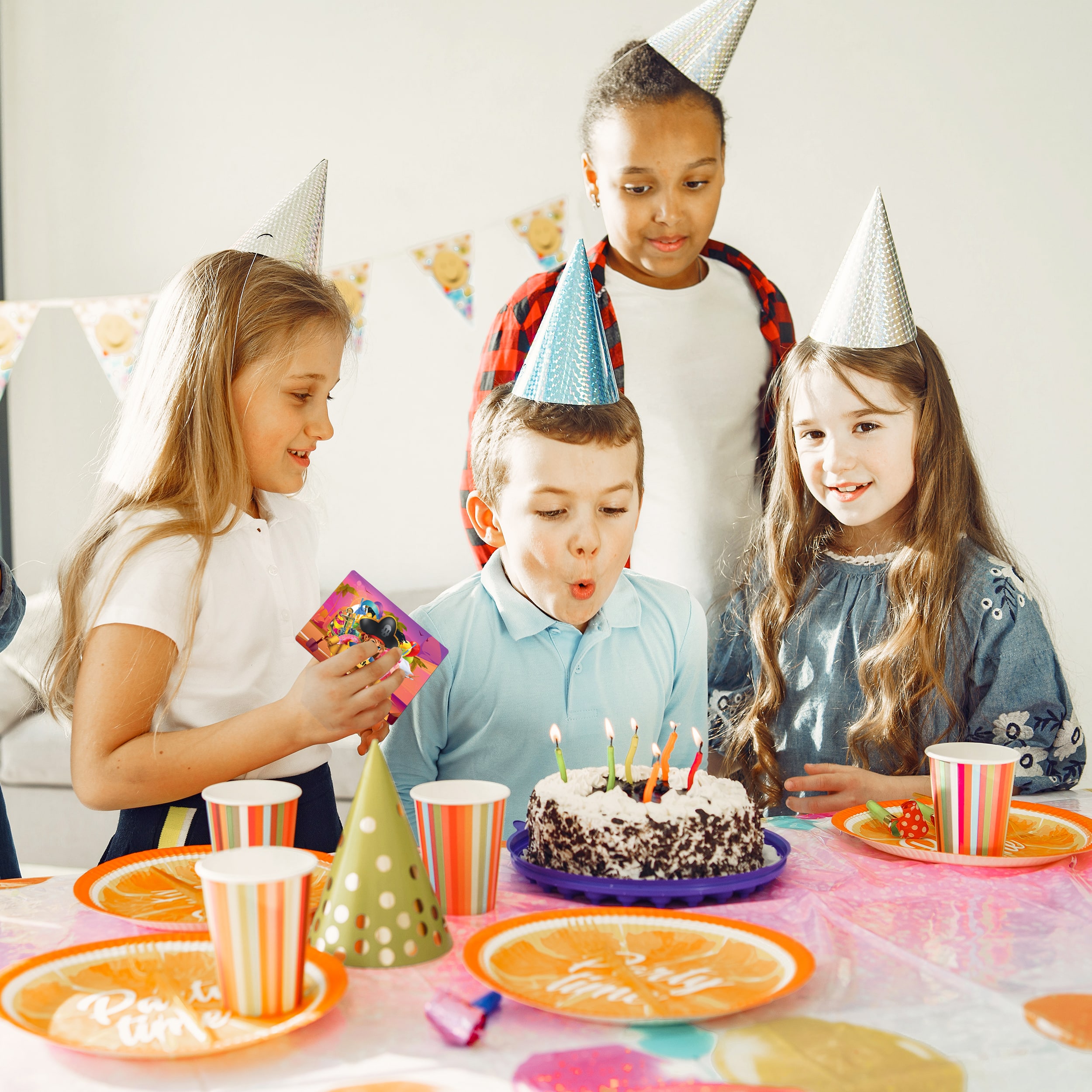 12 Einladungskarten inkl. Umschläge "Piraten Party"