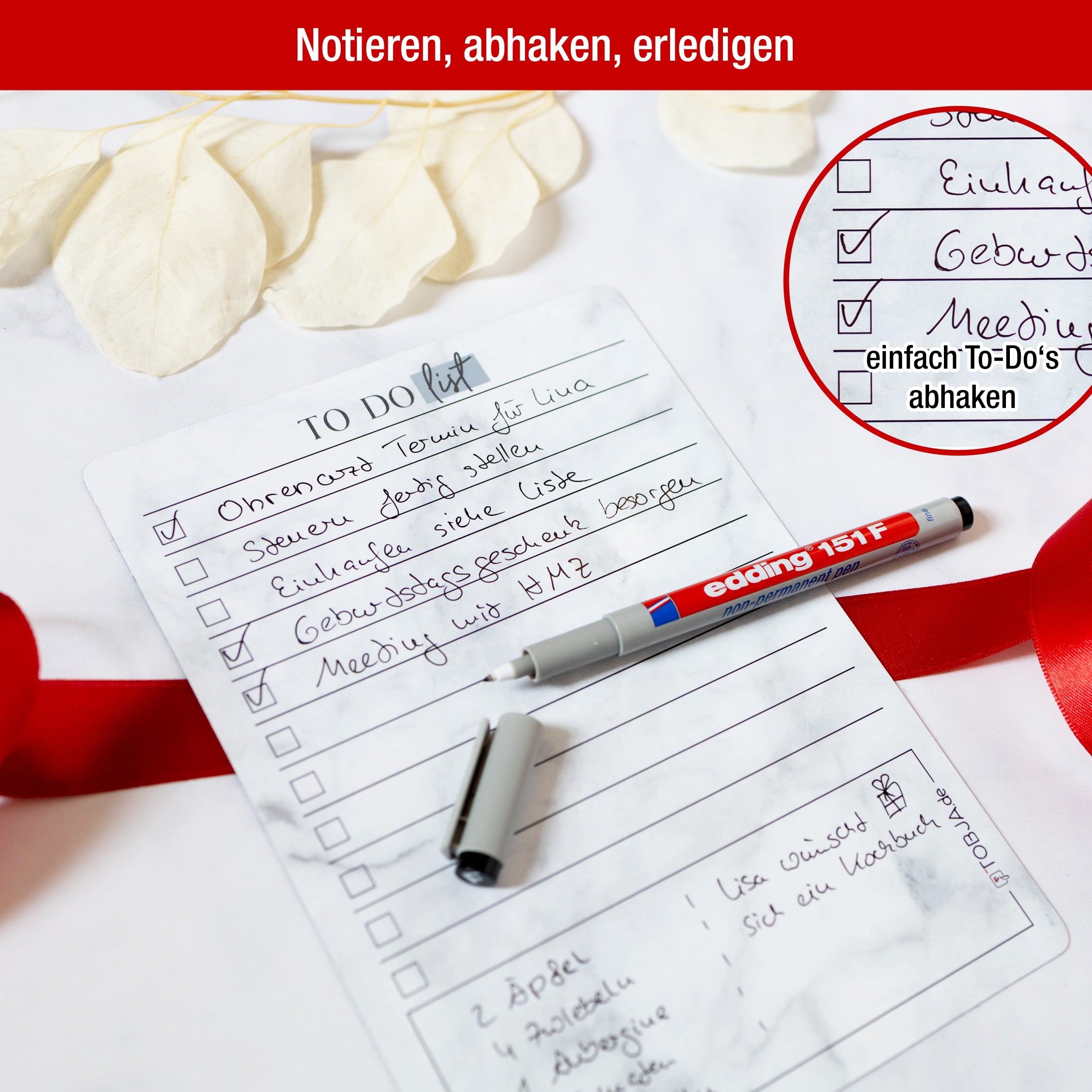 A5 To-Do Liste magnetisch
