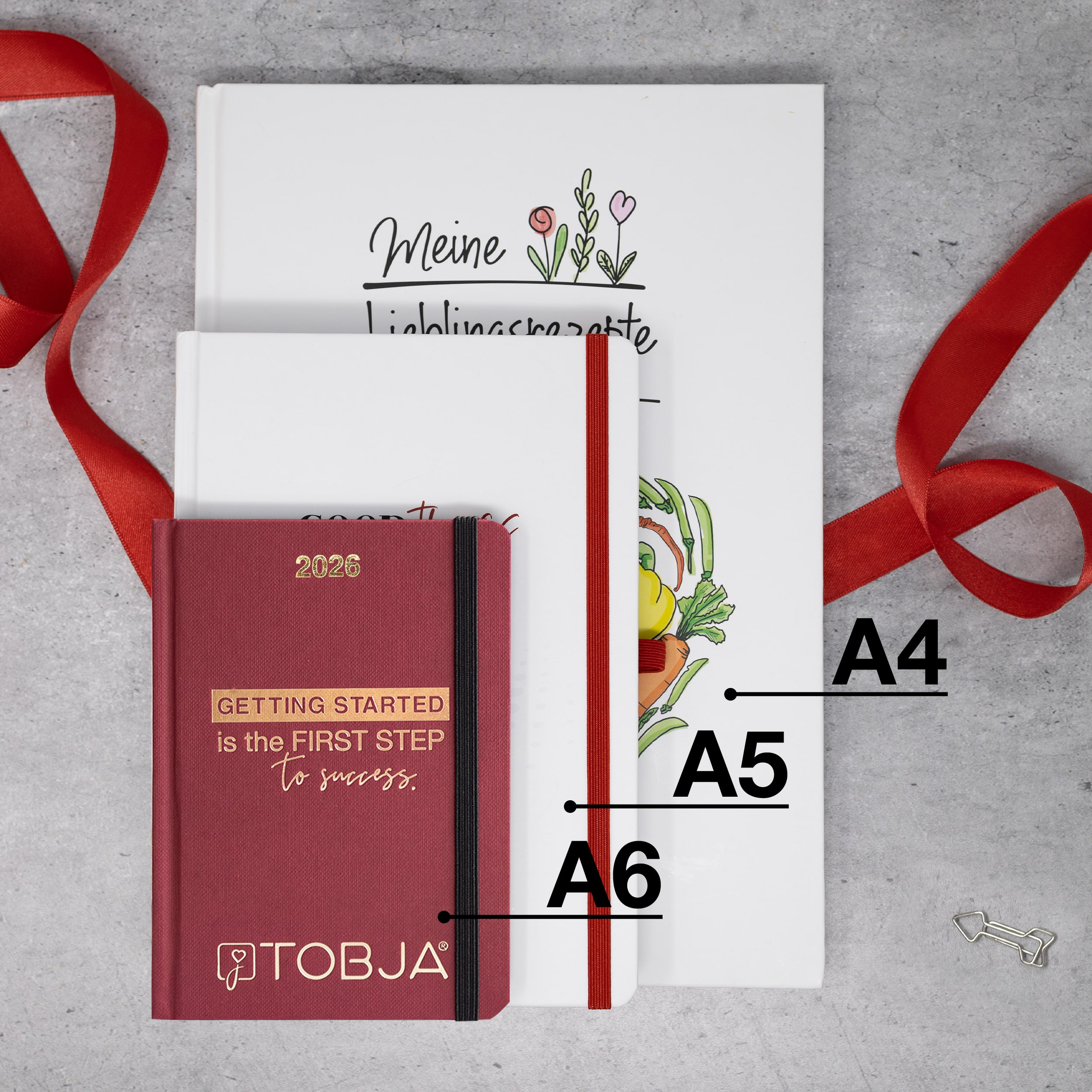 Taschenkalender 2026 A6 "Red Success" A6 Taschenkalender 2026 "Red success" Kalender