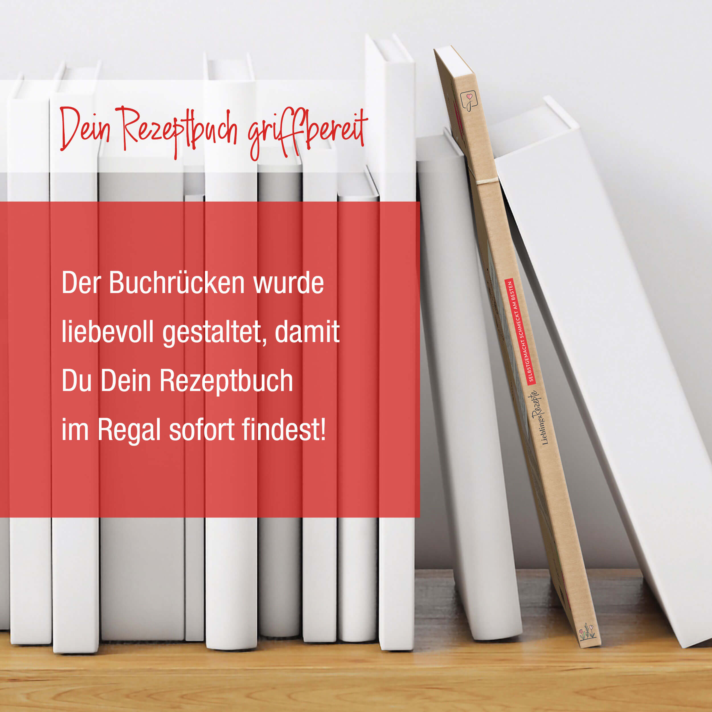 Rezeptbuch zum Selberschreiben "Packpapier" DIN A4