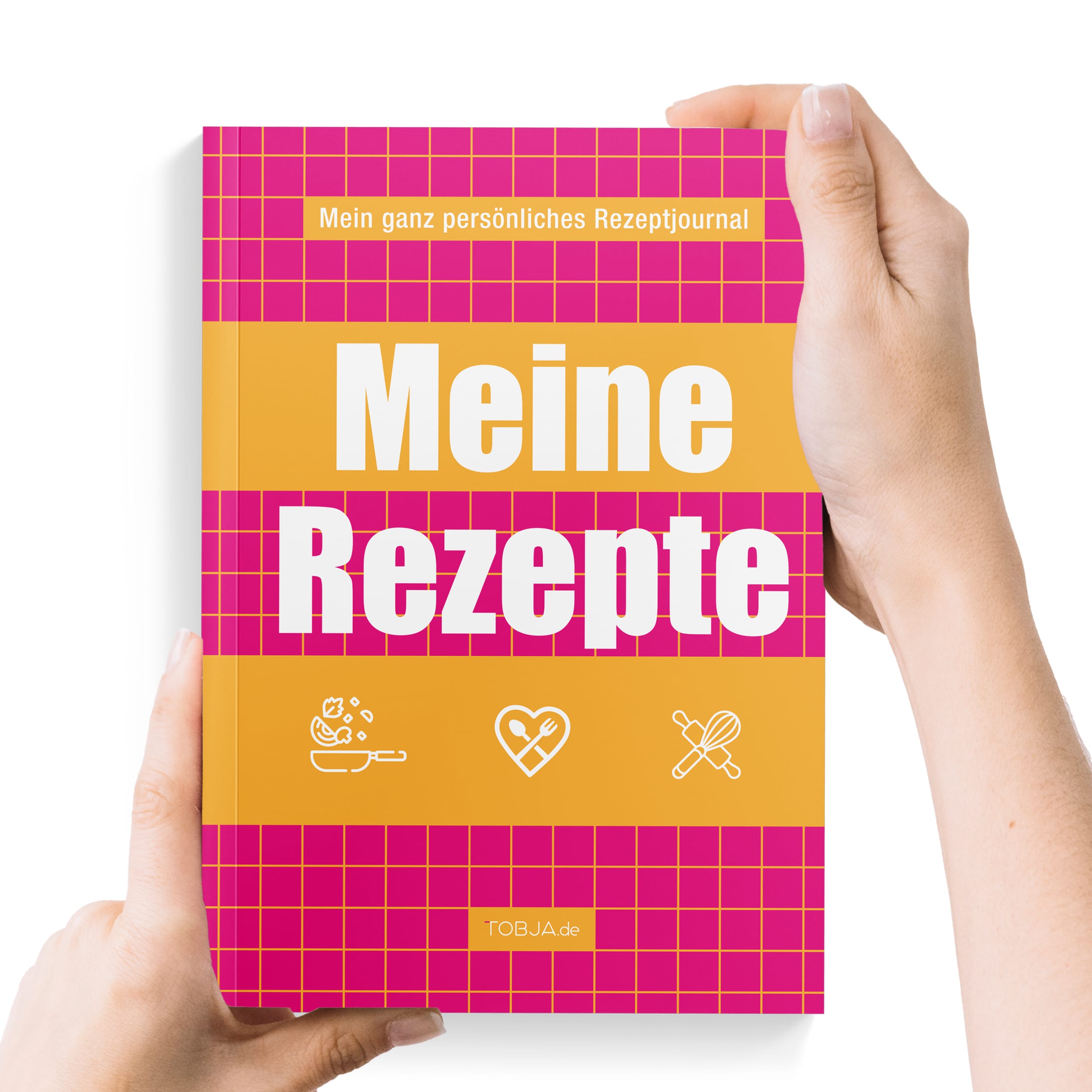 Rezeptbuch "Retro-Block" A5 Rezeptbuch "Retro-Block" A5