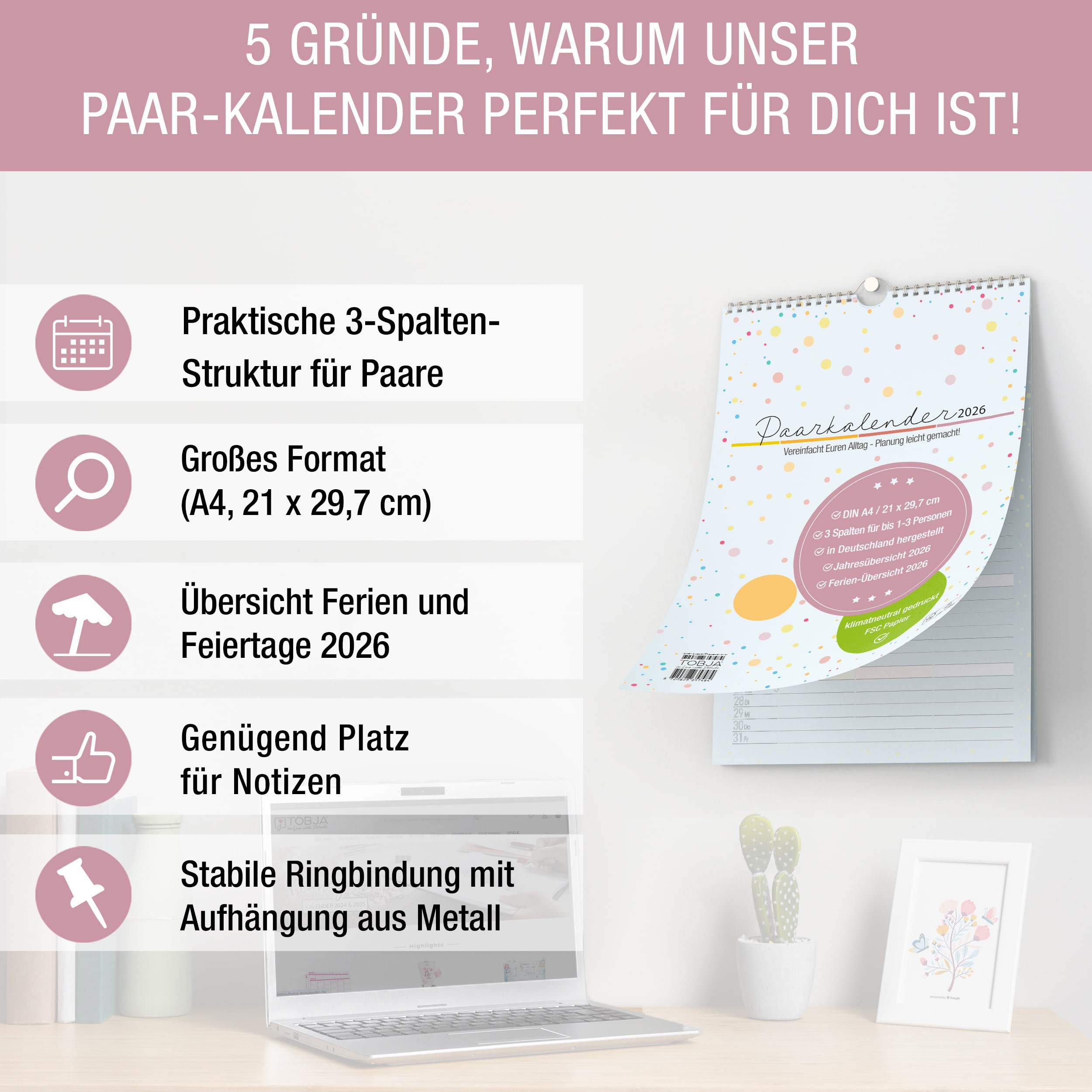 Paarkalender 2026