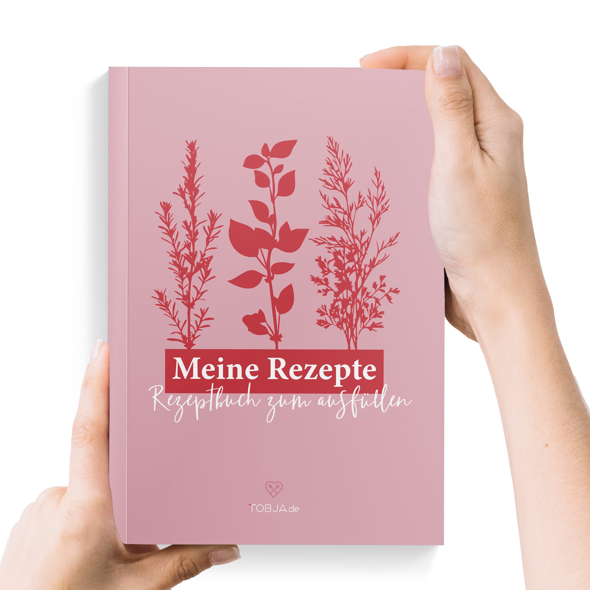 Rezeptbuch "Kräuterrosa" A5 Rezeptbuch "Kräuterrosa" A5