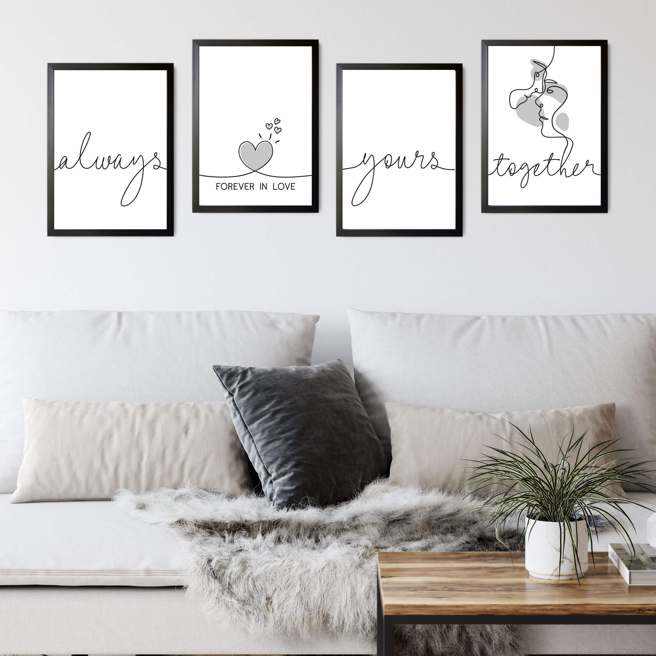 Feelings Poster Set "Weiß Versatz" Feelings Poster Set "Weiß Versatz"