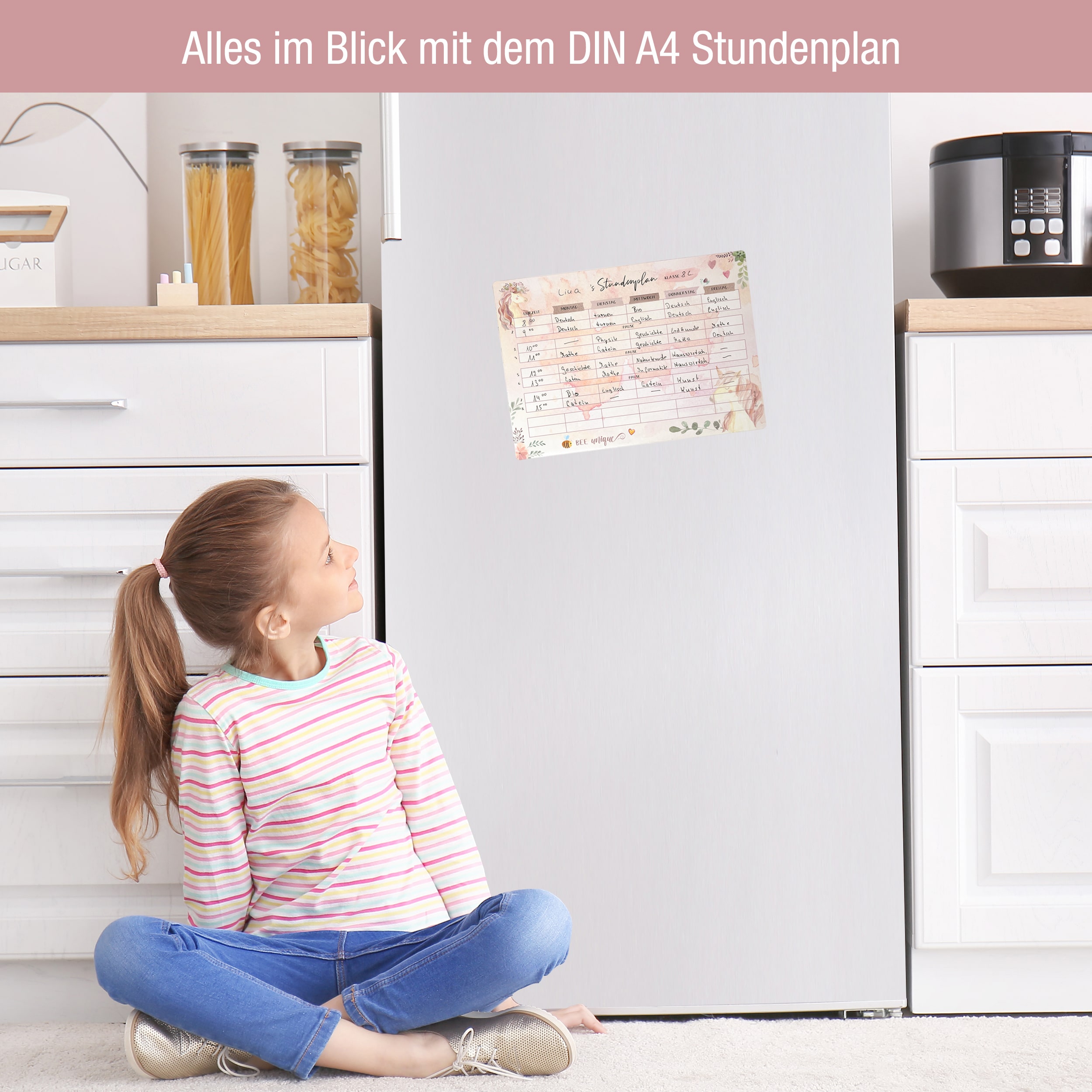 Stundenplan magnetisch +4 Stifte Stundenplan magnetisch +4 Stifte
