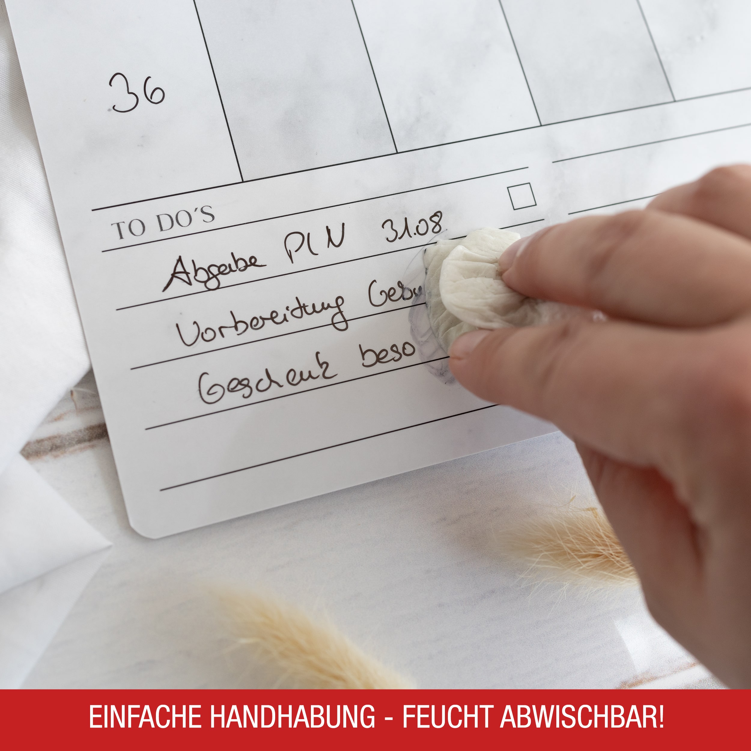 Familienplaner A3 abwischbar Familienplaner A3 abwischbar