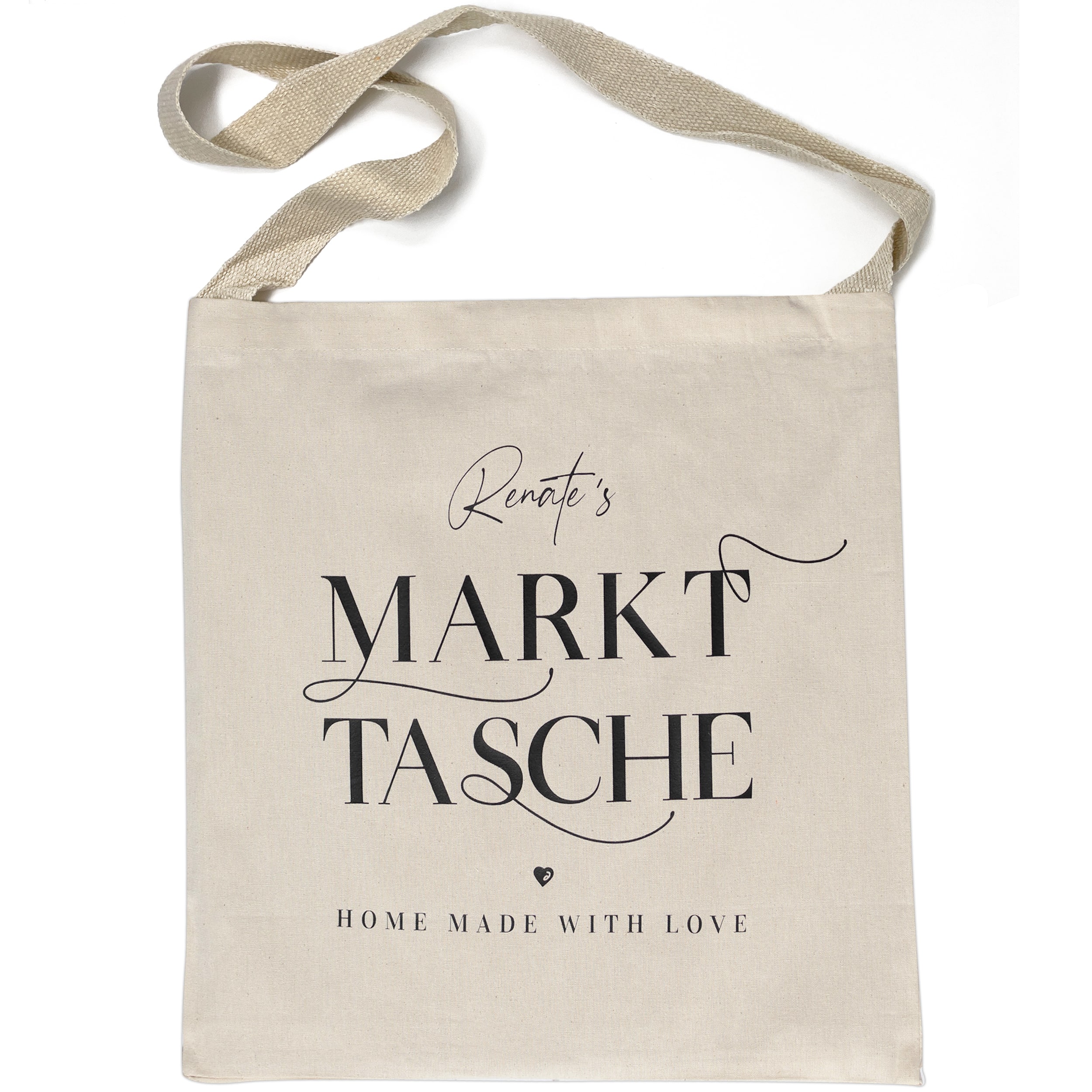 Markttasche Deluxe: Personalisierbar & umweltfreundlich