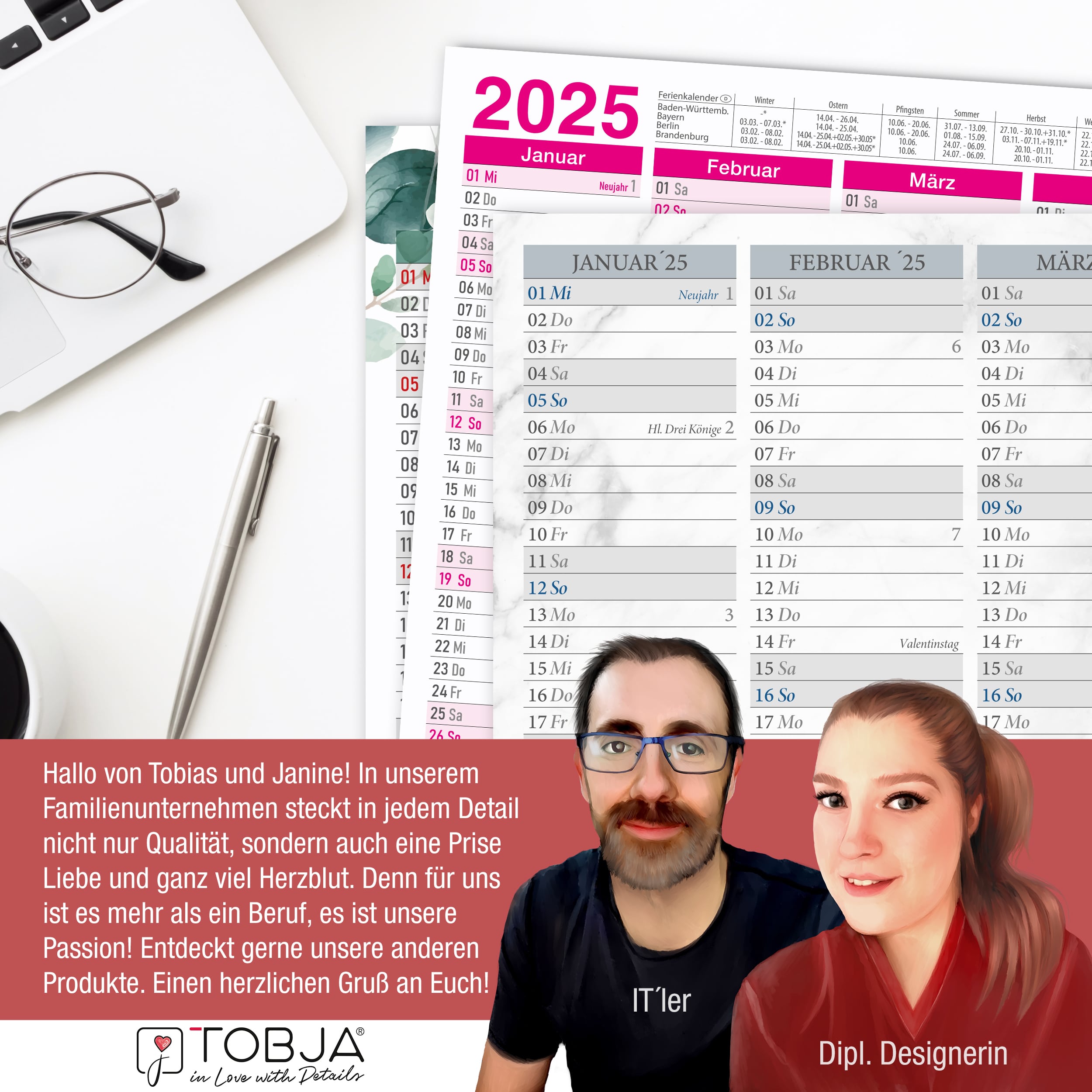 A2 Mitarbeiter- / Urlaubsplaner 2025