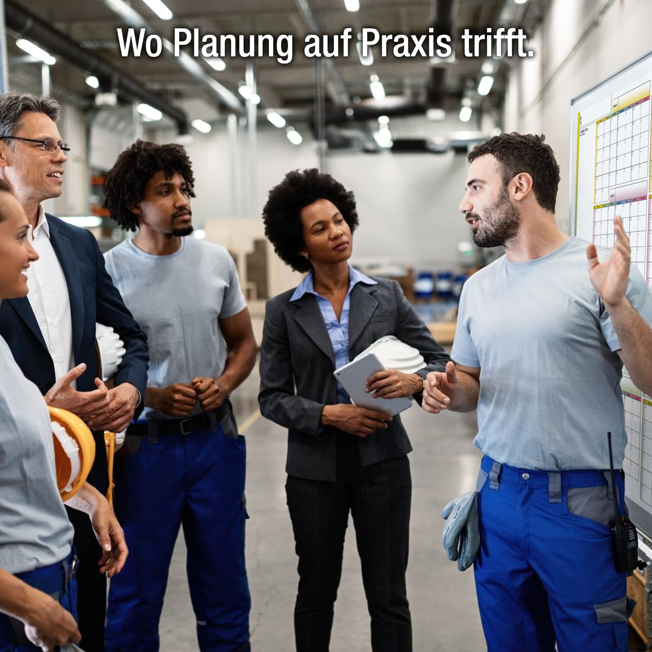 PlanMaster XL – XXL-Jahresplaner abwischbar | Whiteboard Kalender