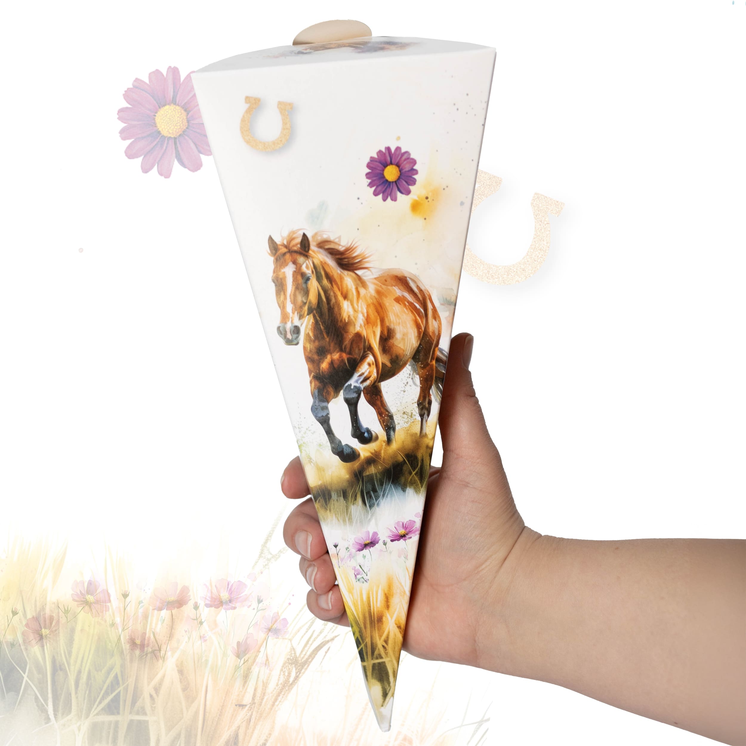 Mini Schultüte Pferd