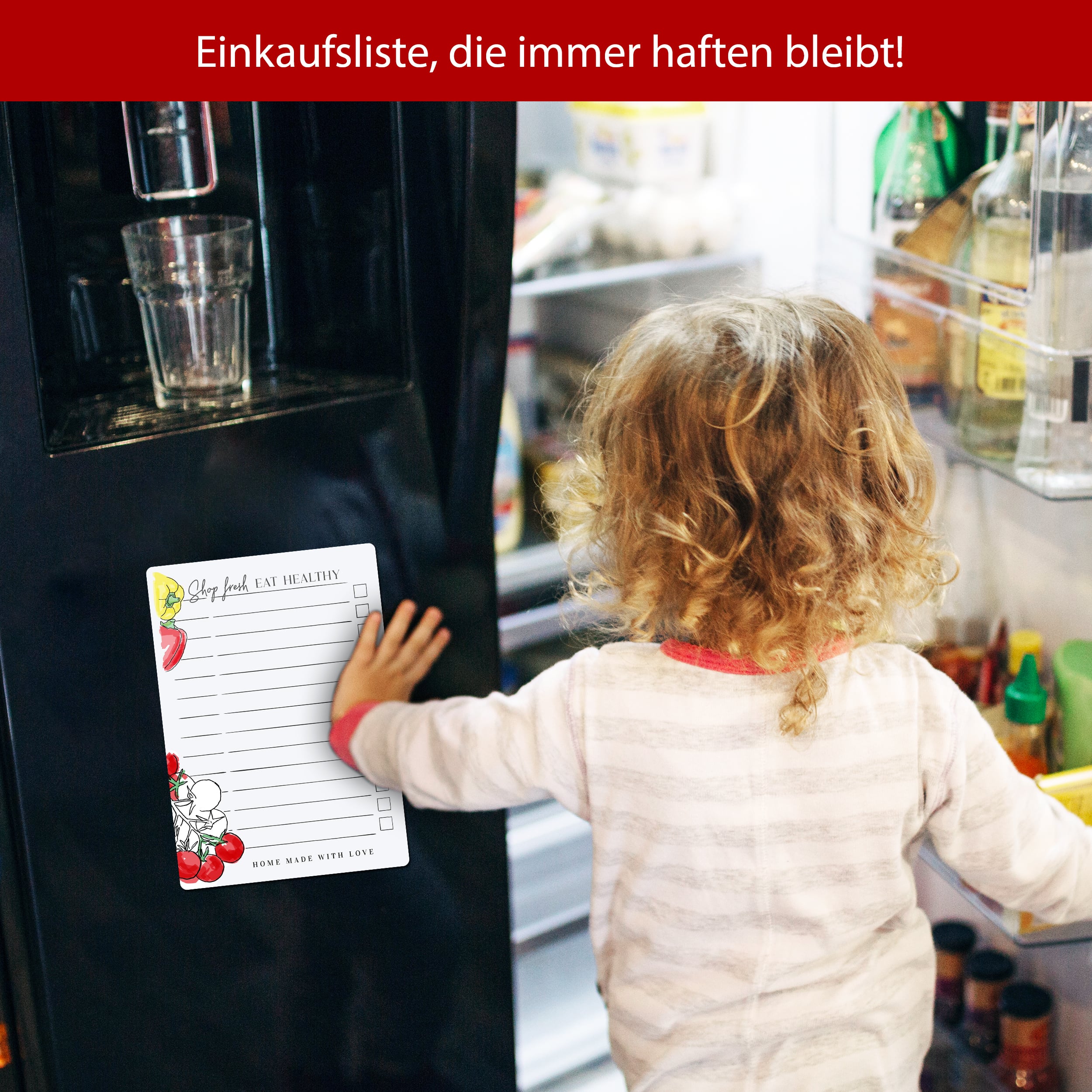 A5 Einkaufsliste magnetisch