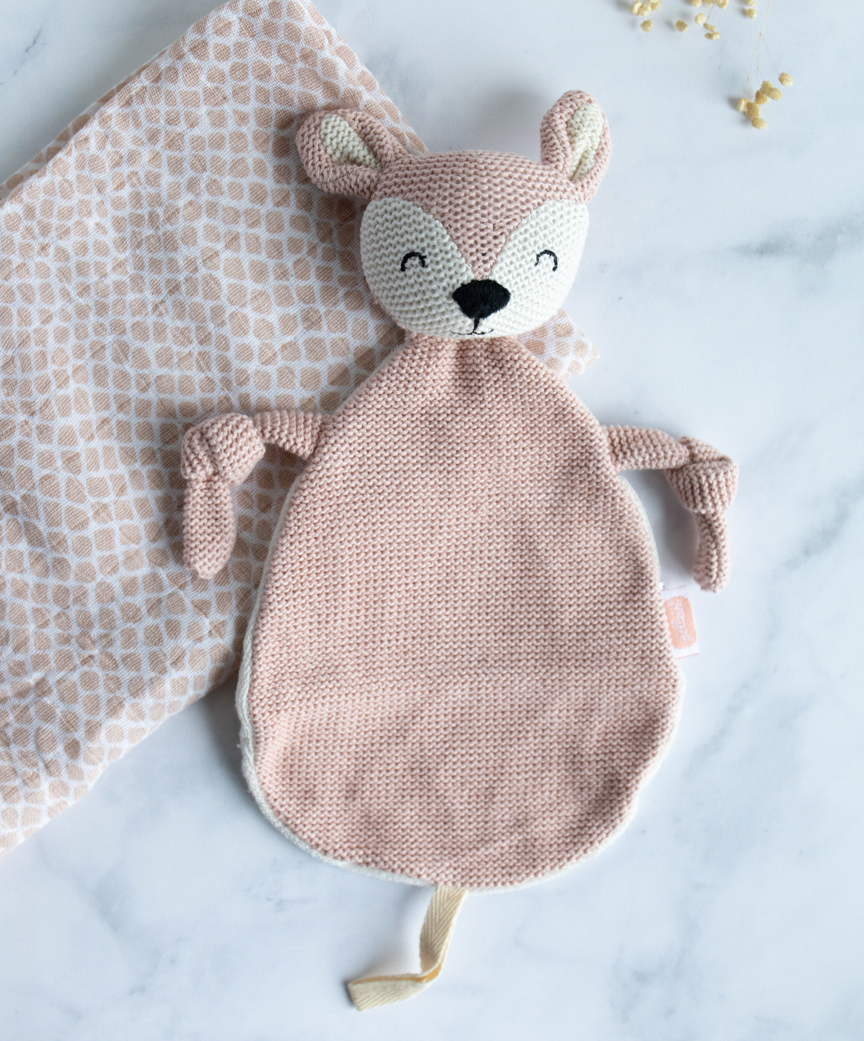 Schnuffeltuch Rosa
