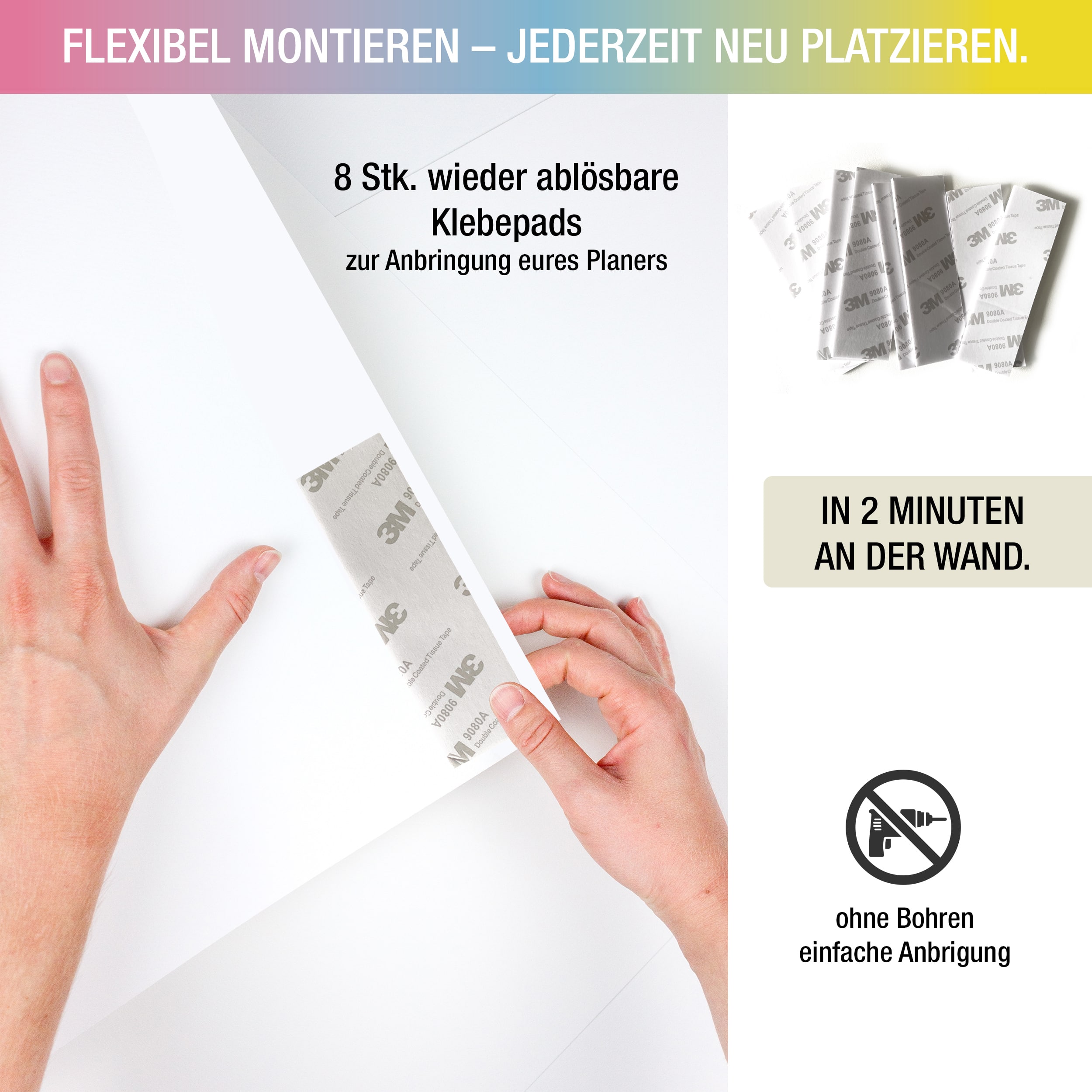 PlanMaster XL – XXL-Jahresplaner abwischbar | Whiteboard Kalender