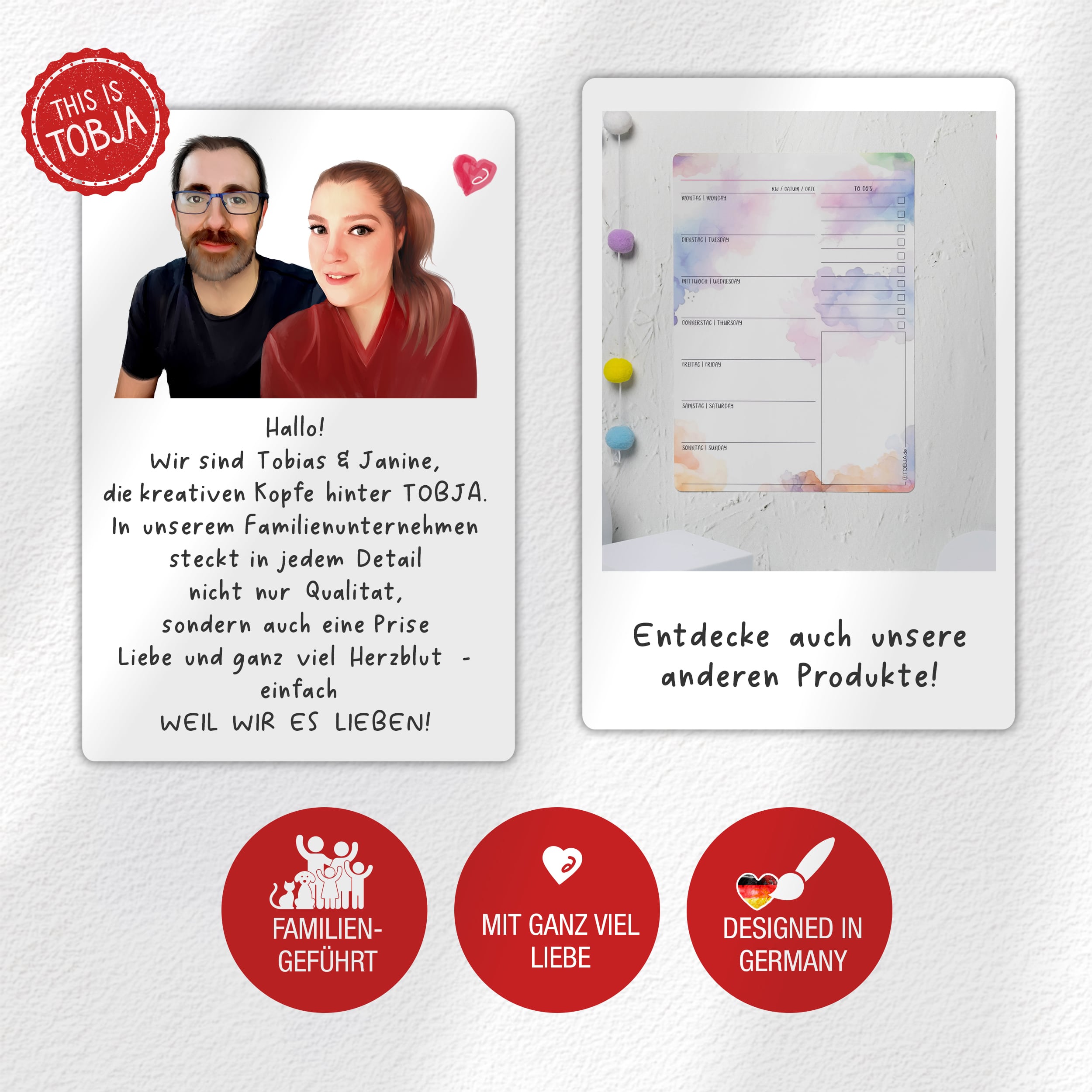 Familienkalender 2026 "Aquarell Line" Familienkalender 2026 "Aquarell Line"