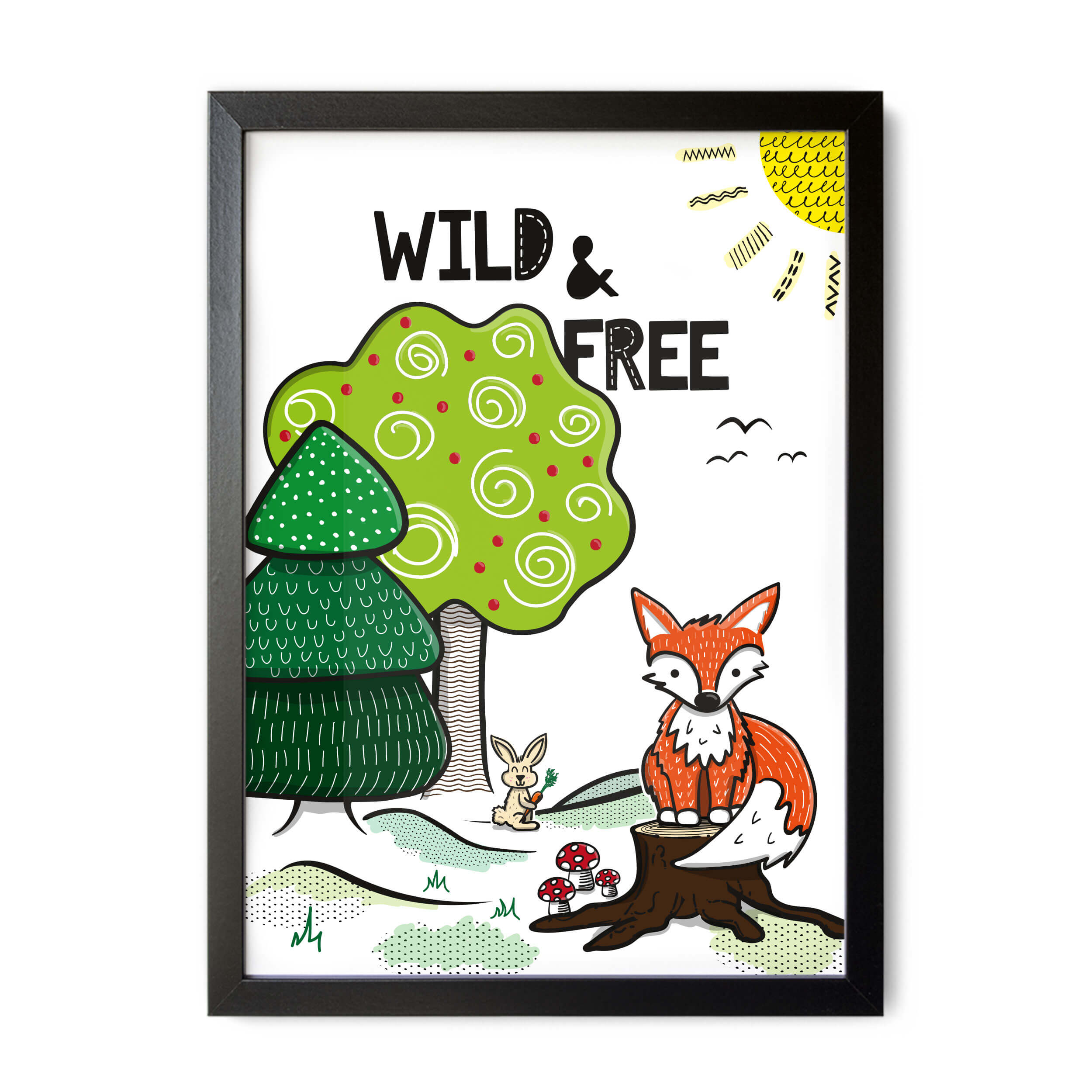 Tiere & Natur Poster Set