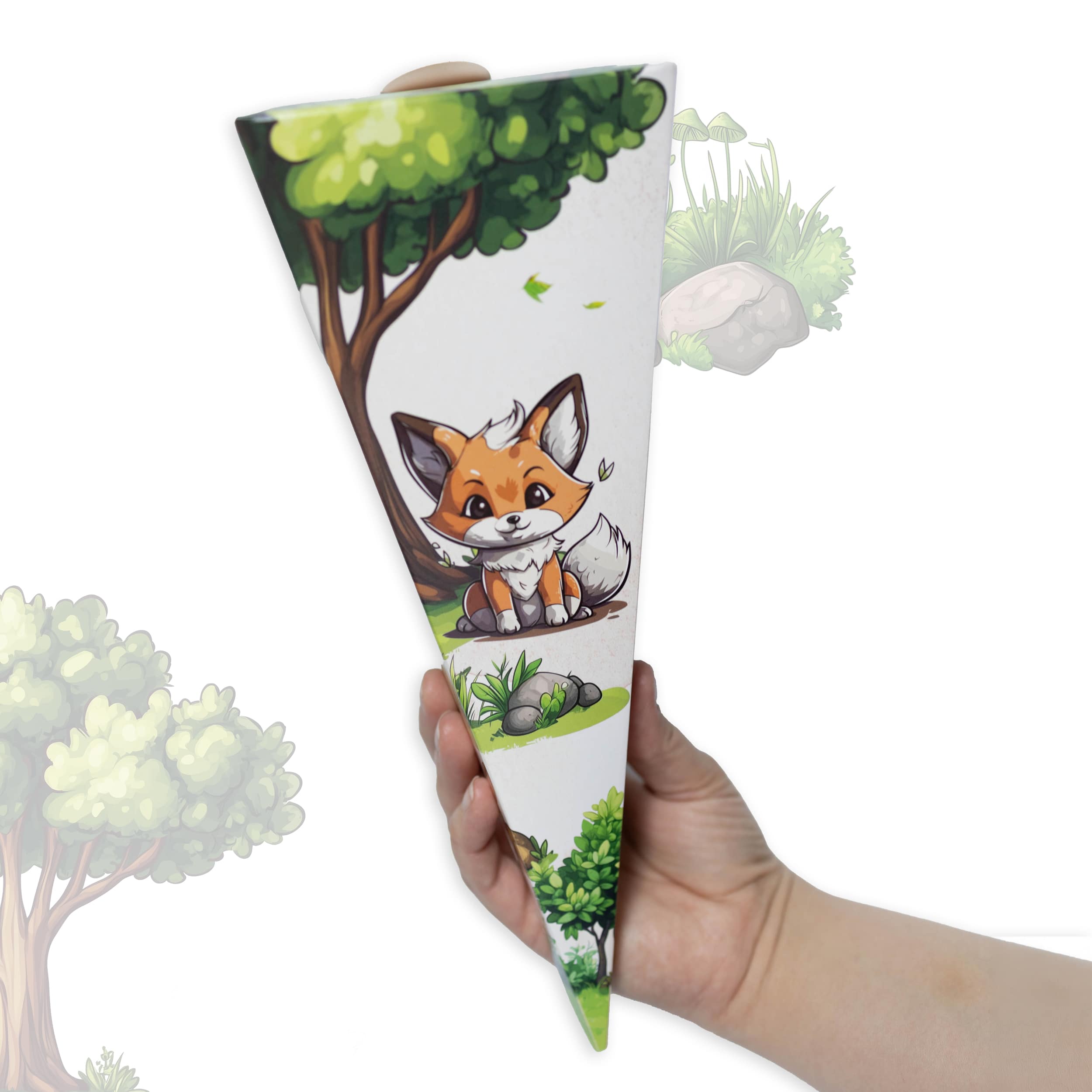 Geschwister-Schultüte Waldtiere